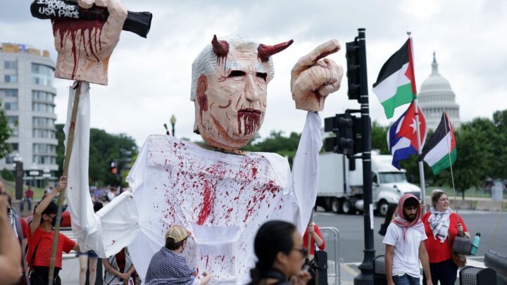 A fascist rally in Washington, DC