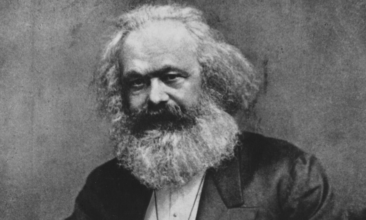 German social, political and economic theorist Karl Marx (1818 - 1883)