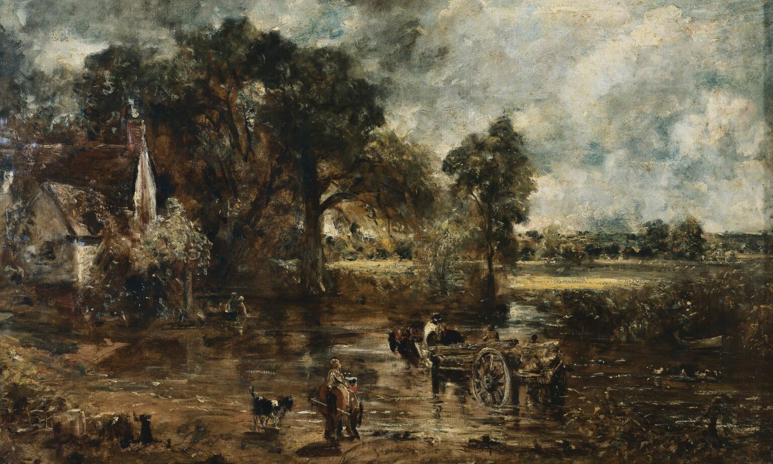 The Hay Wain by John Constable.