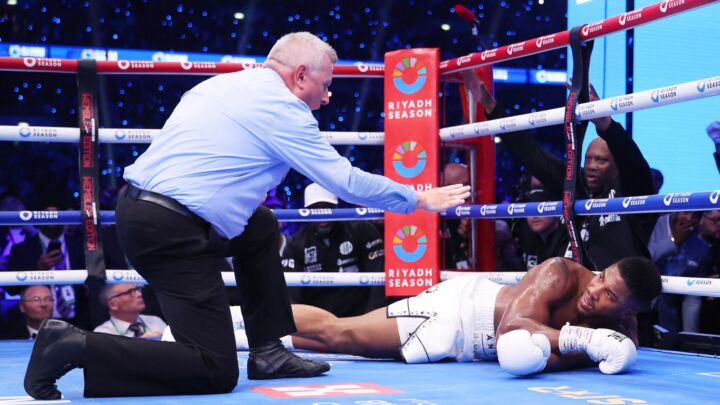 Anthony Joshua has fallen just short of greatness