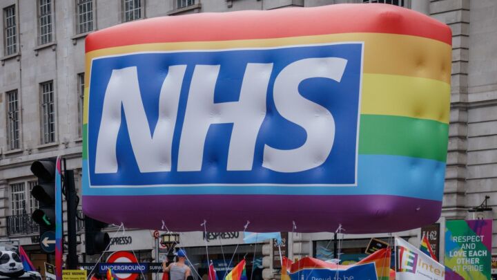 Why is the NHS siding with a racist paedophile?