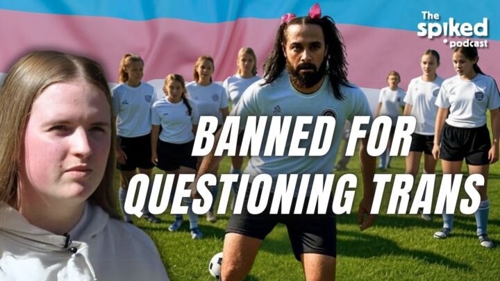 Why was a bearded man allowed on a women’s football team?
