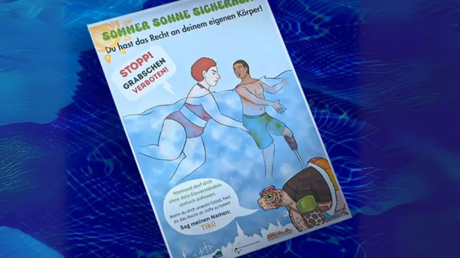 Those sexual-harassment posters are gaslighting Germans