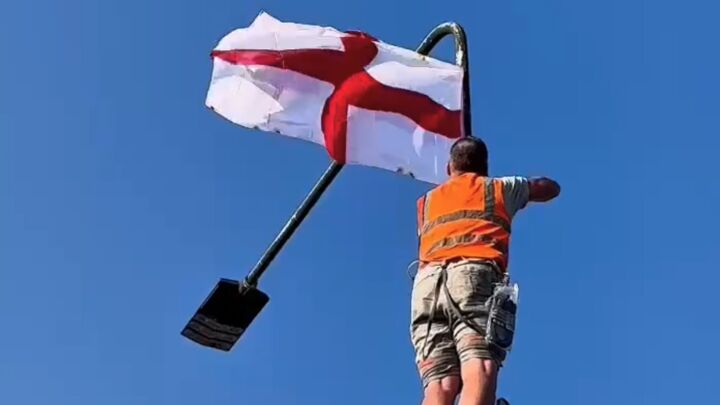 How flying the flag became a symbol of revolt