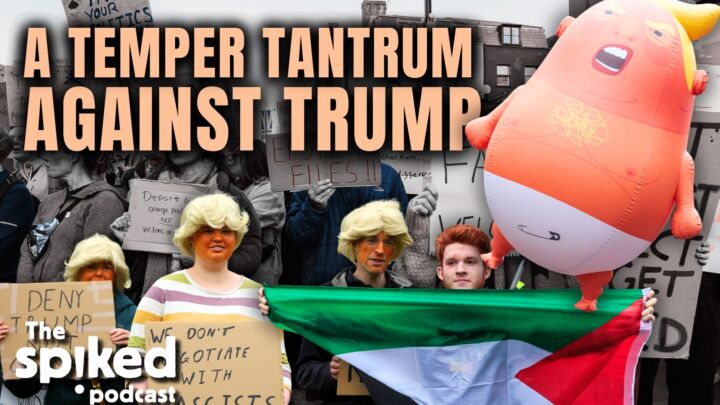 A temper tantrum against Trump