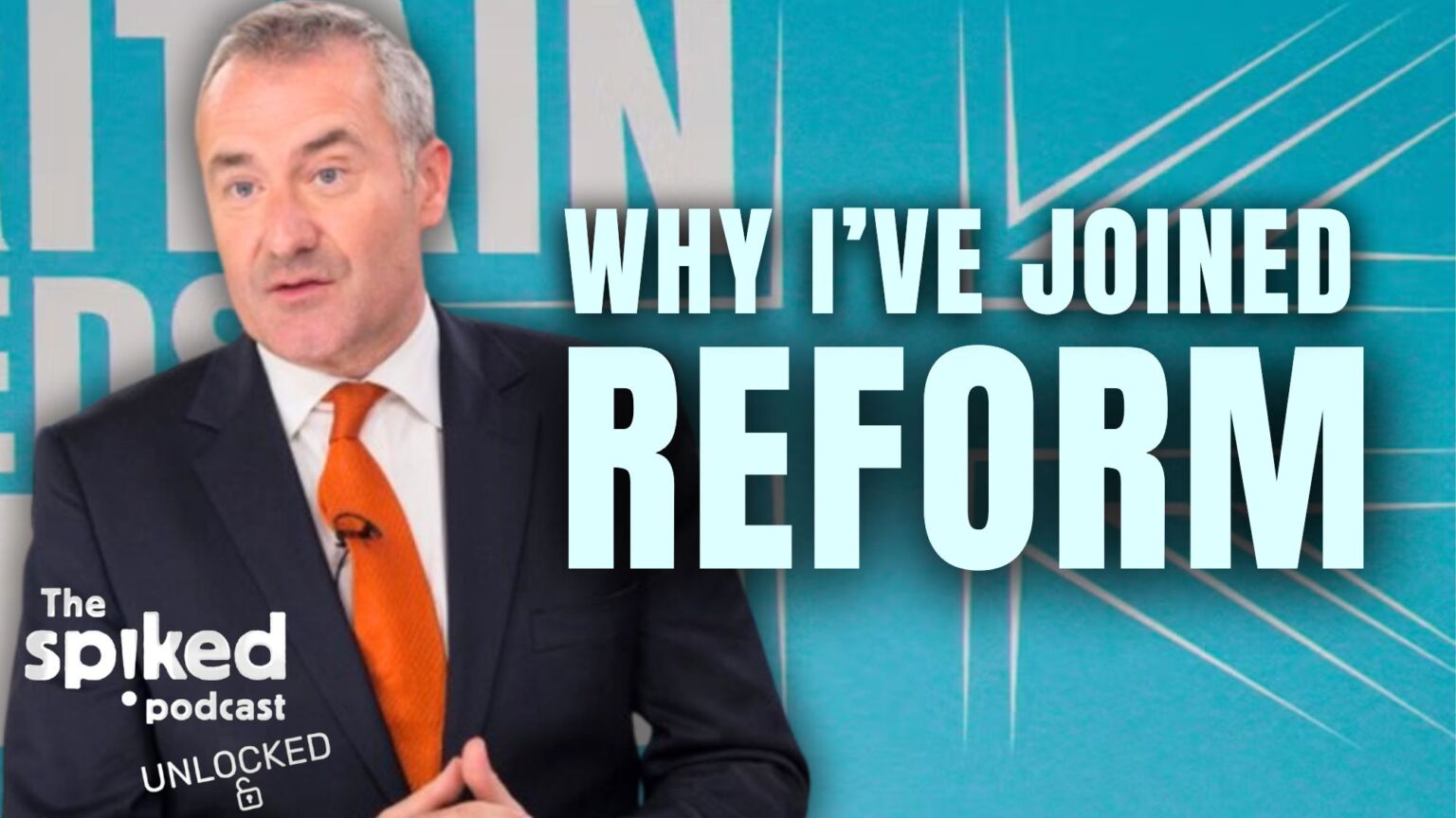 Supporter exclusive: Colin Brazier on why he joined Reform