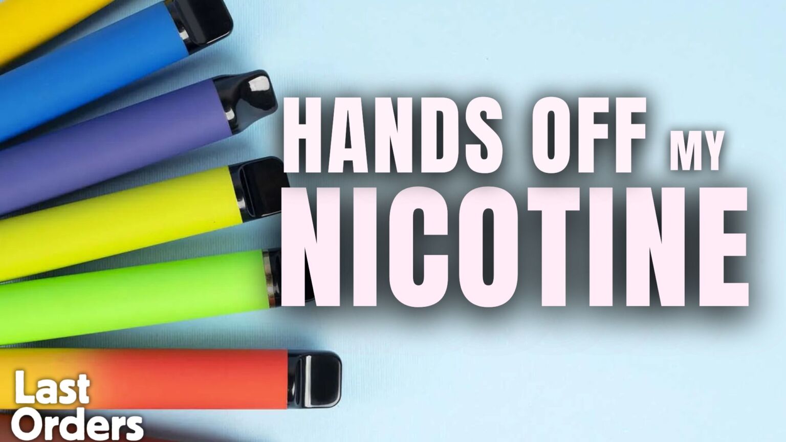 First they came for the cigarettes