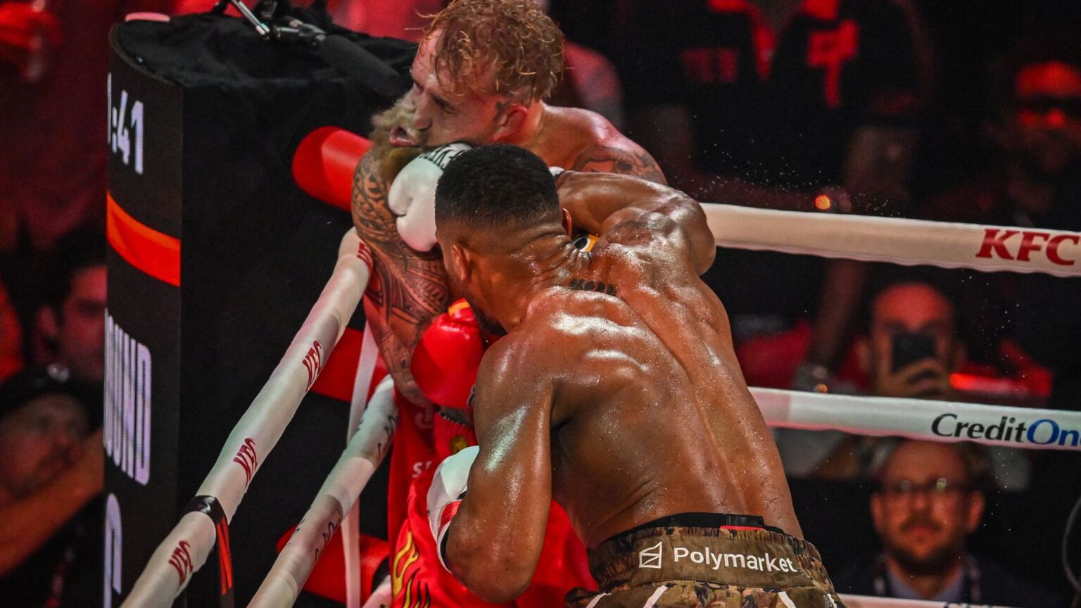 Anthony Joshua vs Jake Paul lived down to expectations