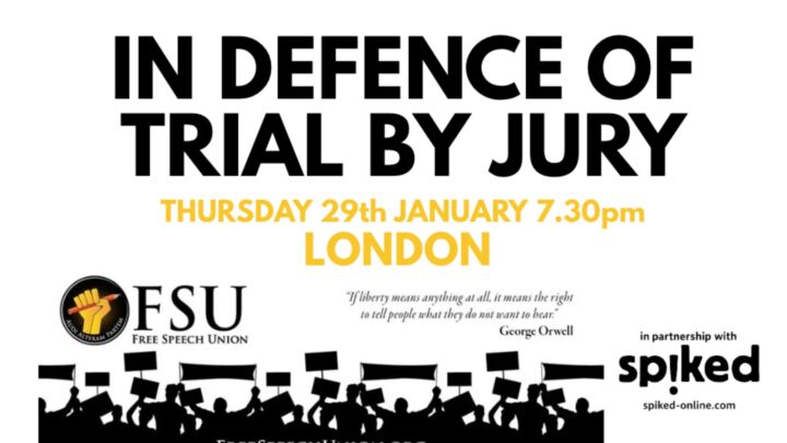 EVENT: In defence of trial by jury