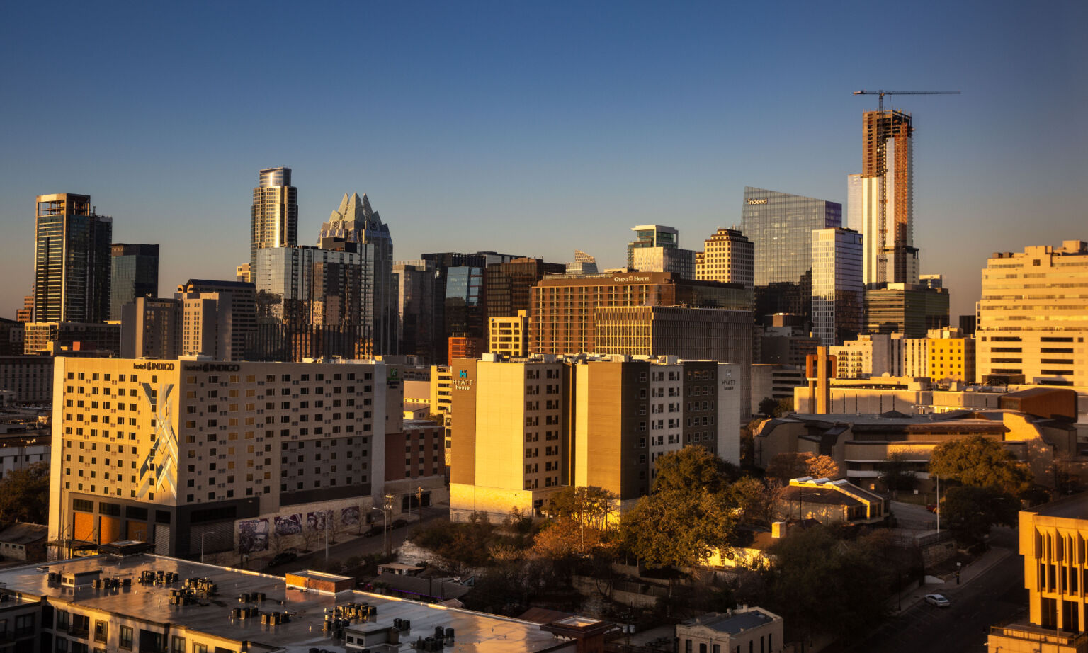 Austin, Texas, is booming following an influx of Silicon Valley tech companies and the reshoring of industry.