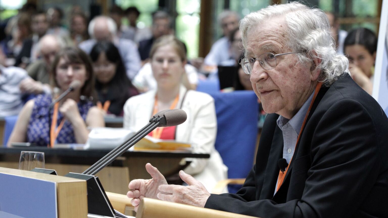The left’s cruel betrayal of Noam Chomsky