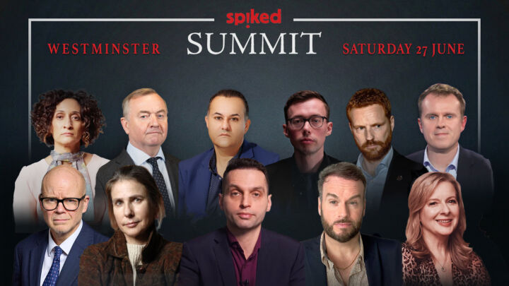 The spiked summit: a one-day conference in London