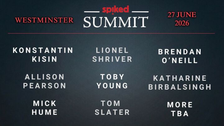 The spiked summit: a one-day conference in London