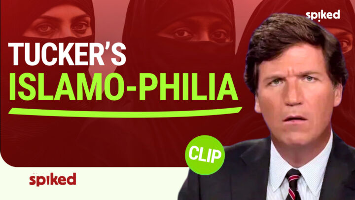 Why is Tucker Carlson shilling for Sharia law?