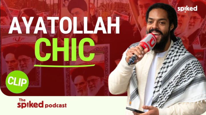 Why is Bob Vylan posing with the ayatollah?