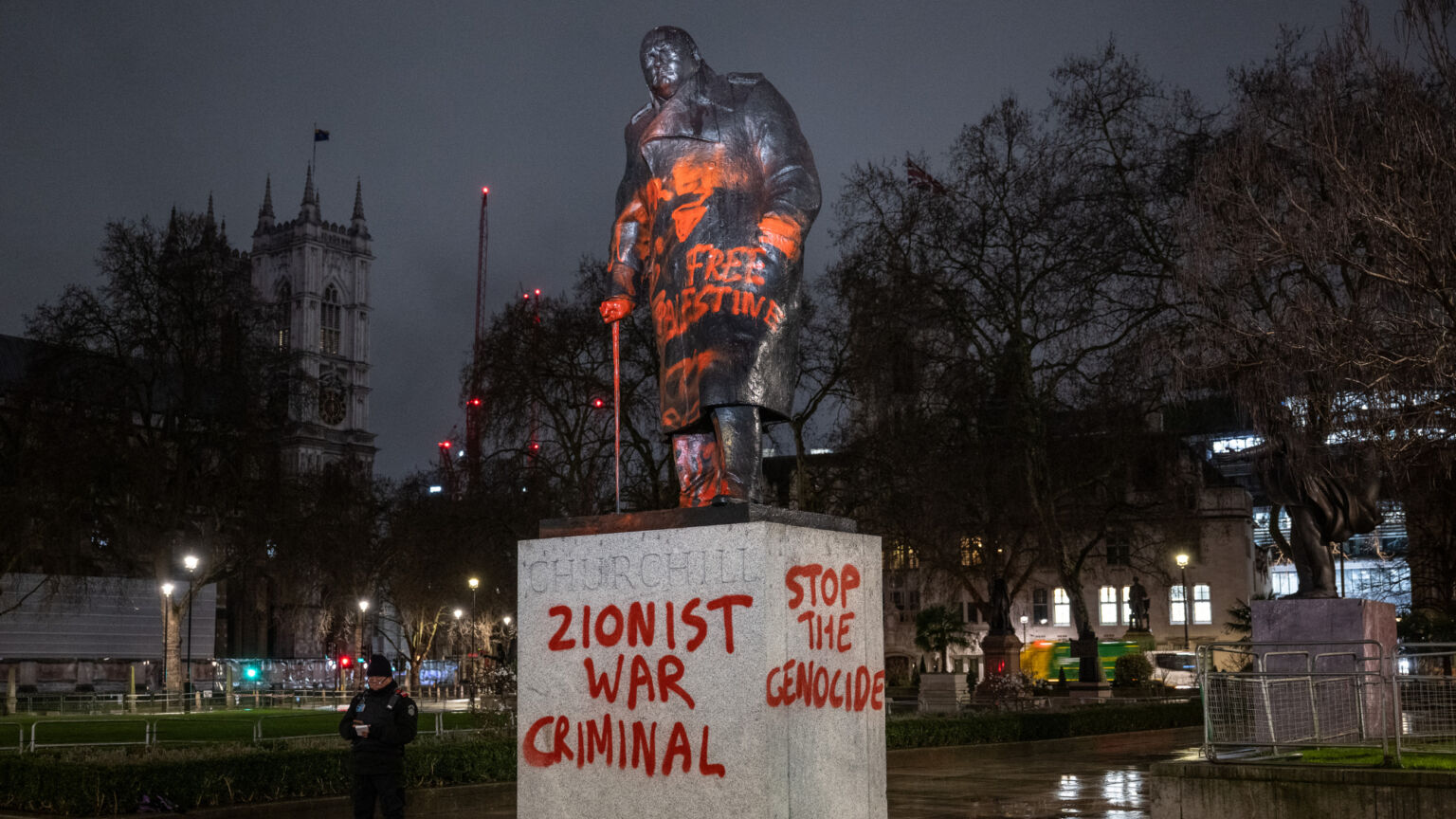 Why they attack Churchill