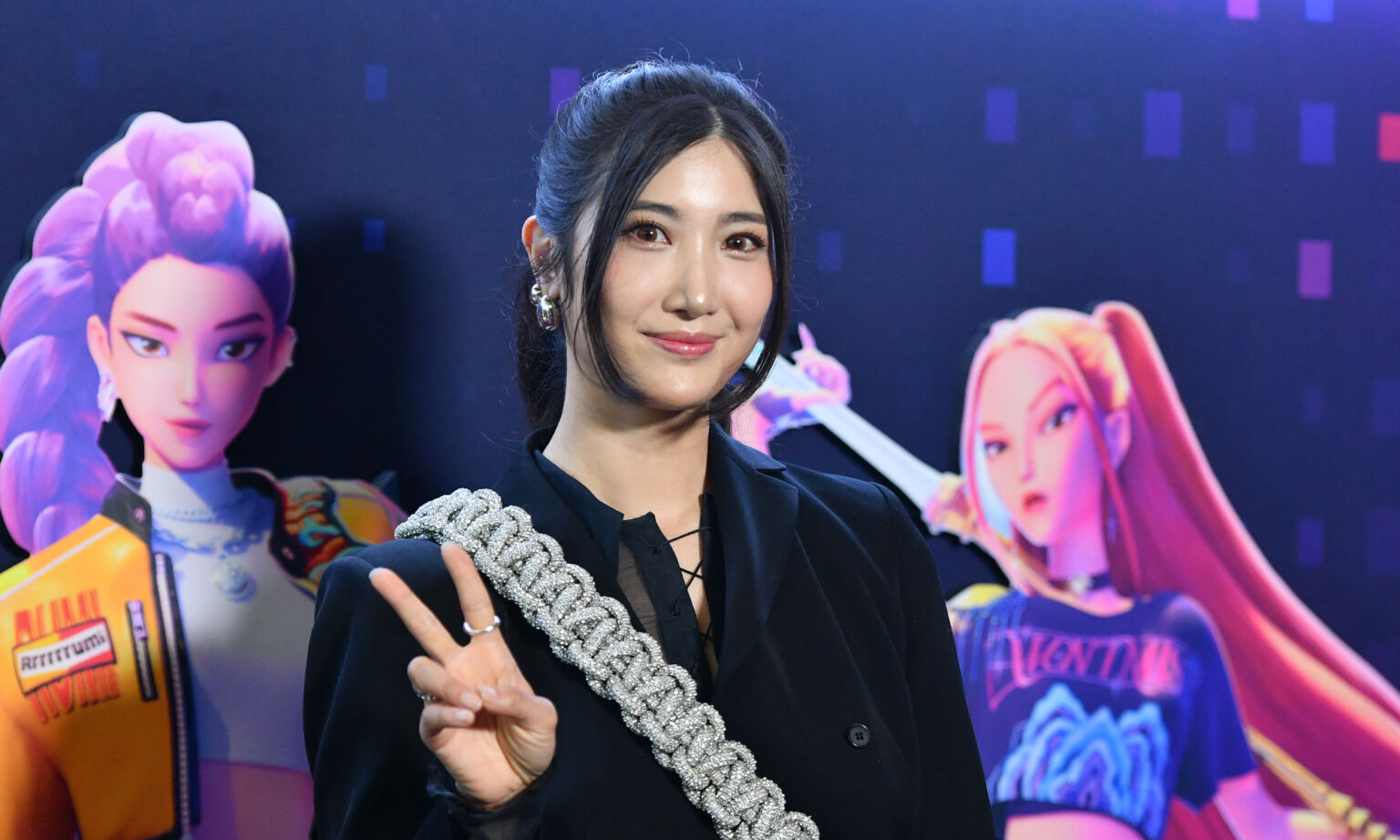 Ejae attends Netflix's KPop Demon Hunters Special Screening at Netflix Tudum Theater, Los Angeles, California, 16 June 2025