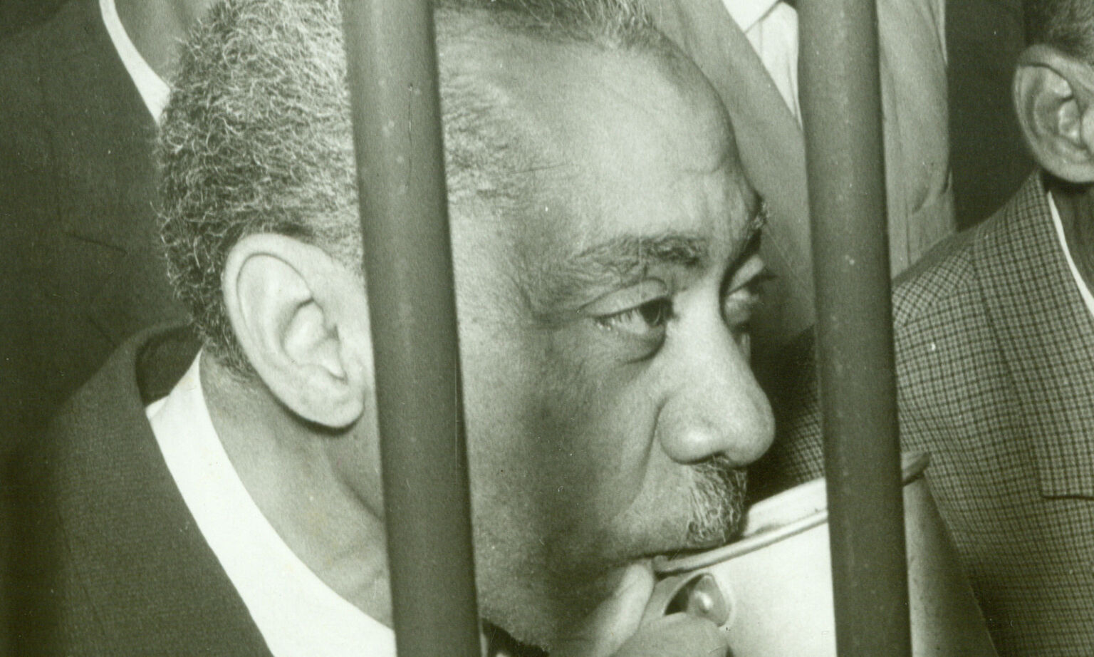 Sayid Qutb, pictured while on  trial, Cairo, 1966