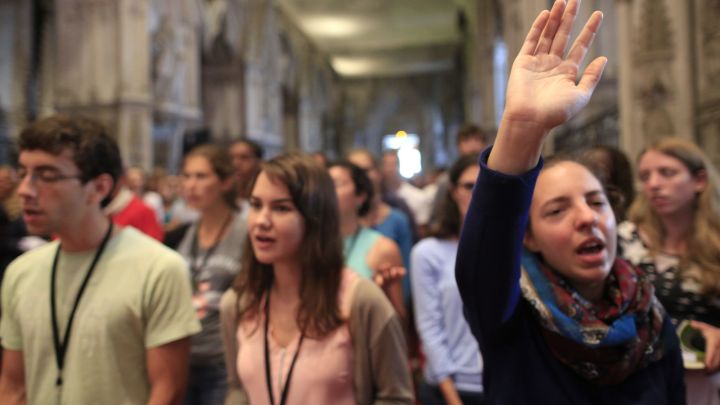 Why the young are flocking to church