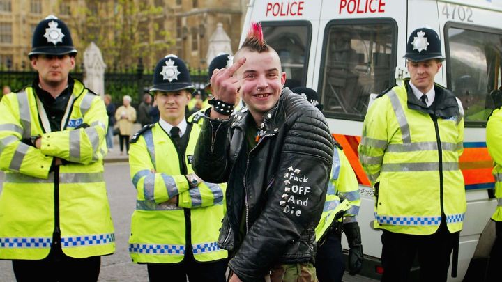 The death of left-wing punk