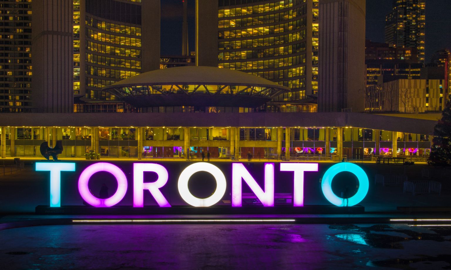 'Transgender Day of Remembrance' marked by Toronto City Hall, in Nathan Phillips Square, 20 November 2015