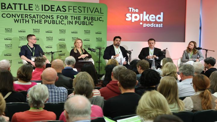 See our podcasts live at the Battle of Ideas festival